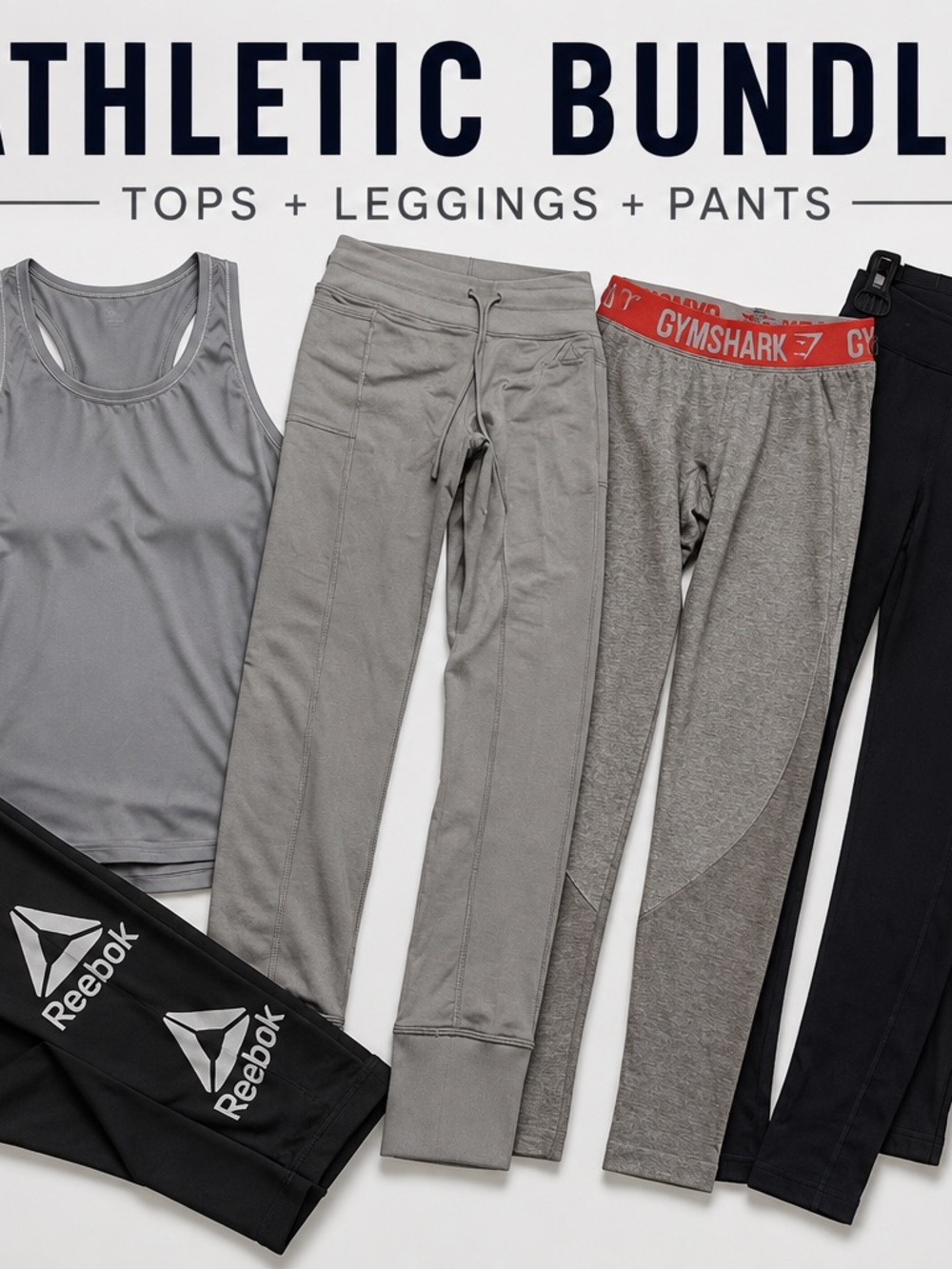 Womens 7pc Activewear Bundle